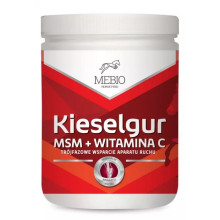 Kieselgur MSM+WITAMINA C trójfazowe wsparcie aparatu ruchu 1 kg