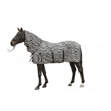 Derka przeciw muchom z kapturem -Zebra