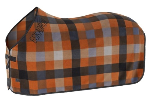 TROK.PL Derka Eskadron Fleece Check Platinum 26