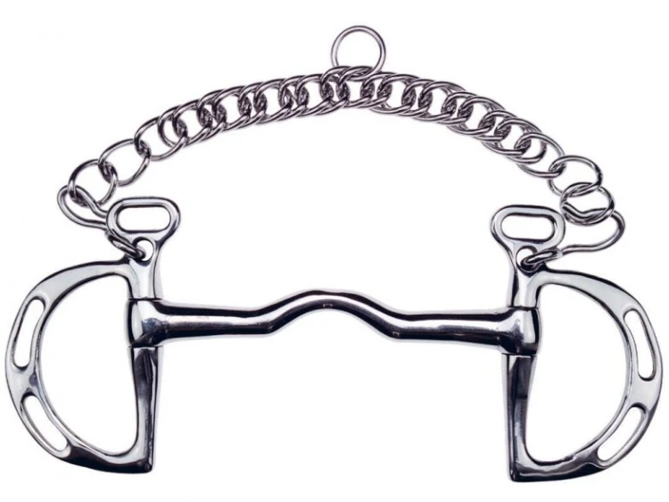 TROK.PL Wędzidło kimberwick sztanga feeling spanish bit straight loops.jpg