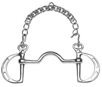 TROK.PL Wędzidło kimberwick sztanga feeling spanish bit straight loops 1
