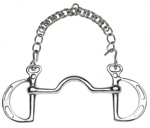 TROK.PL Wędzidło kimberwick sztanga feeling spanish bit straight loops 1