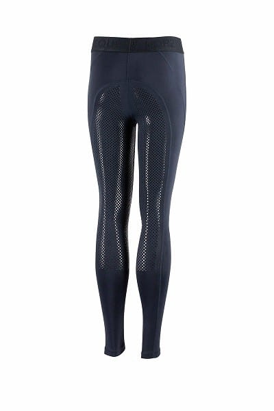 TROK.PL Legginsy z pełnym lejem Horze Madison Kids navy