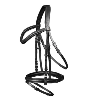 Ogłowie Waldhausen X-Line Classic London black Cob.