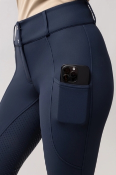 TROK.PL Bryczesy jeździeckie thermo Horze Grand Prix Pro blueberry 2