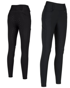 TROK.PL Legginsy jeździeckie Pikeur MALIA SD Full Grip black