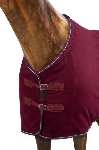 TROK.PL Derka polarowa Horze Kiel dark red