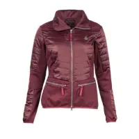 Kurtka Rayna Horze. Bordowy 40
