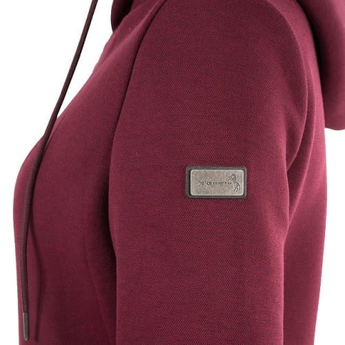 TROK.PL Bluza Fiona Horze Bordo r. 34