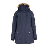 Kurtka damska Horze, parka Brooke navy 42 - XL