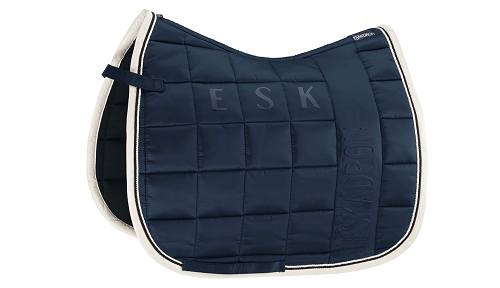 TROK.PL Czaprak Eskadron BIG SQUARE GLOSSY. Kolekcja Classic Sports Navy DL