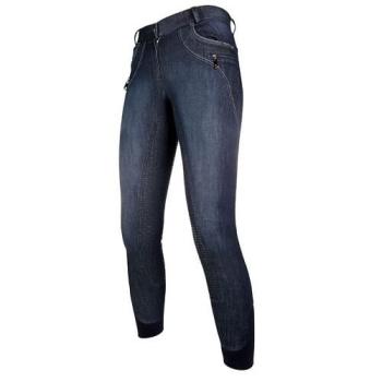 TROK.PL Bryczesy Limoni Denim Grip navy