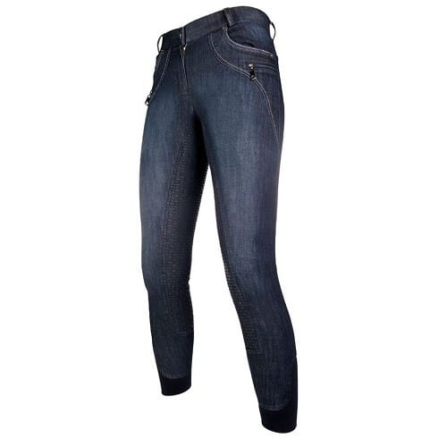 TROK.PL Bryczesy Limoni Denim Grip navy