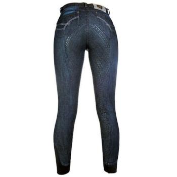 TROK.PL Bryczesy Limoni Denim Grip navy back