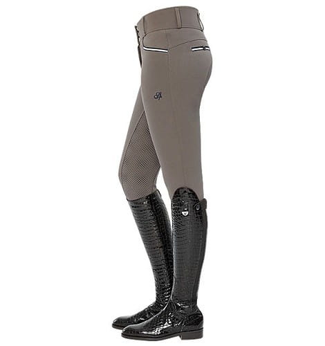 TROK.PL Bryczesy Spooks Ricarda Full Grip Dressage stone