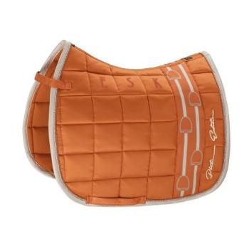 TROK.PL Czaprak Eskadron Big Square Glossy. Kolekcja Platinum Orange DL