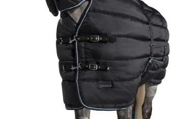 TROK.PL Derka Eskadron Nylon With Neck. Kolekcja Classic Sports Black L