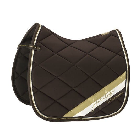 TROK.PL Czaprak Eskadron Cotton Diagonal. Kolekcja Heritage Black Mocca DL