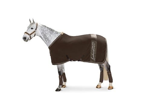 TROK.PL Derka polarowa Eskadron Stripe Brown M