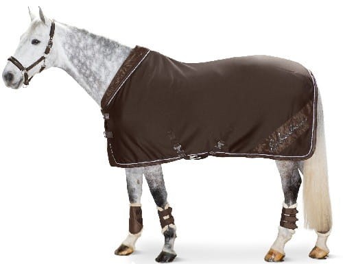 TROK.PL Derka Eskadron Jersey Satin brown