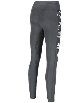 TROK.PL Legginsy jeżdzieckie Eskadron full grip Anthra Camuflage L