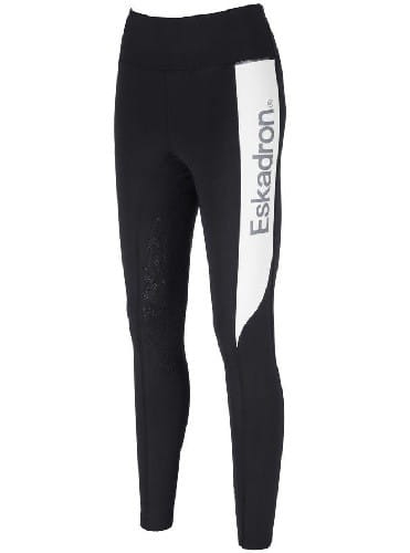 TROK.PL Legginsy jeżdzieckie Eskadron full grip Black S
