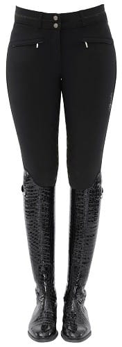 TROK.PL Bryczesy Spooks Sarina Full Grip black front