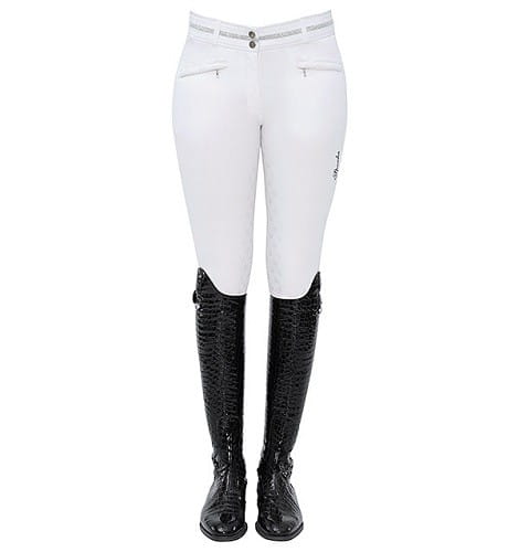 TROK.PL Bryczesy Spooks Sarina Full Grip white front