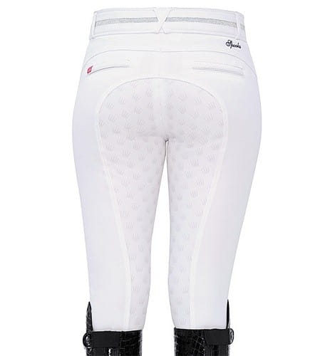TROK.PL Bryczesy Spooks Sarina Full Grip white back
