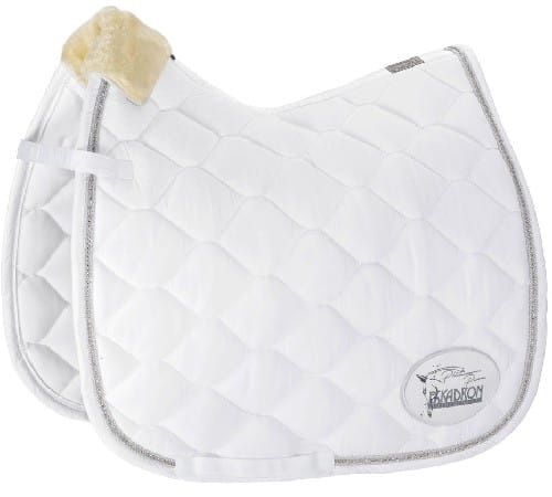TROK.PL Czaprak Eskadron Velvet. Kolekcja Platinum Pure White VS