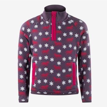 TROK.PL Bluza Cory Horze Fioletowy r. 164 cm