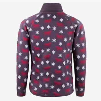 TROK.PL Bluza Cory Horze Fioletowy r. 164 cm