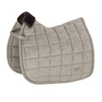 TROK.PL Czaprak Eskadron Velvet Stamp Platinum Beige DL