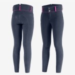 Bryczesy dziecięce Daniela FS Horze navy 140 cm.