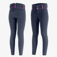 Bryczesy dziecięce Daniela FS Horze navy 140 cm.