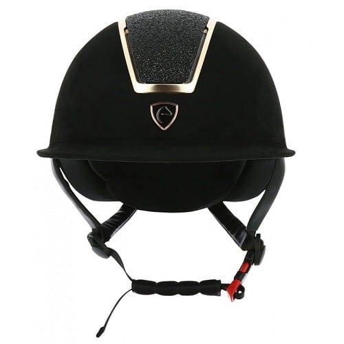 TROK.PL Kask Equitheme Glint Lame Black r. M