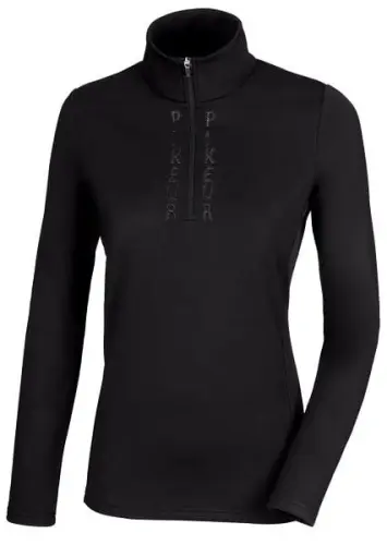 TROK.PL Koszulka Pikeur ZIP 4276 Sports black back