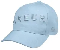 Czapka z haftowanym Logo Pikeur k. pastel blue.