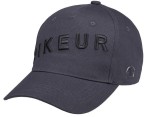 Czapka z haftowanym Logo Pikeur k. deep grey