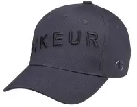 Czapka z haftowanym Logo Pikeur k. deep grey