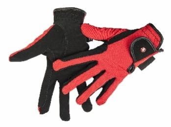 TROK.PL Rękawiczki HKM Professional Nubuk Imitation Black