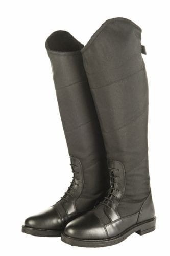 TROK.PL Oficerki zimowe Winter Style HKM black