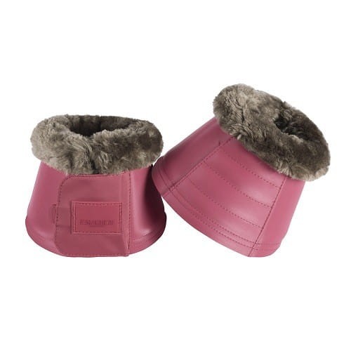 TROK.PL Kaloszki Eskadron Softslate Fauxfur Rouge XL