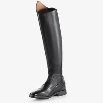 TROK.PL Oficerki z naturalnej skóry Horze Winslow black 1