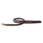 Puśliska skórzane Kavalkade Supple brown 160cm