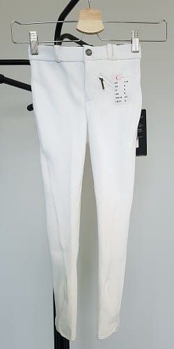 TROK.PL Bryczesy Covalliero PolyStar White r. 128