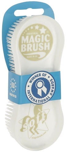 TROK.PL Szczotka dla konia MagicBrush, white lily