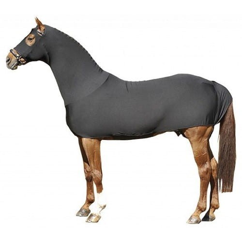 TROK.PL Ubranie stajenne chroniące przed brudem, owadami black