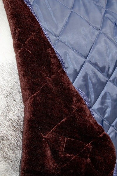 TROK.PL Derka stajenna HKM Winter 150g Navy 135 cm