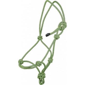 TROK.PL Kantar sznurkowy HKM Equestrian Neon Yellow